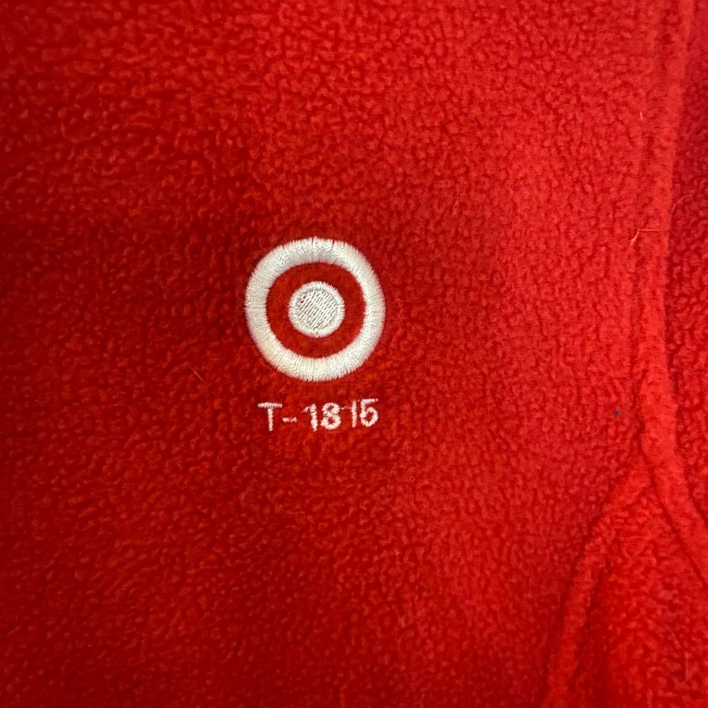 Target Red Fleece Jacket - Picture 2 of 4